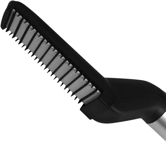 Escova alisadora para barba