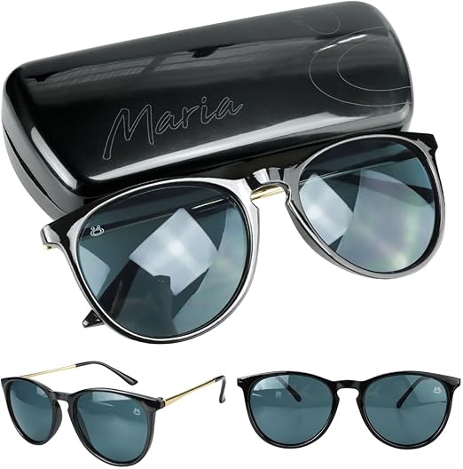 Óculos de sol feminino POLARIZADO preto Classic