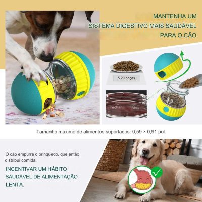 Brinquedo Interativo Pets Dispensador De Ração