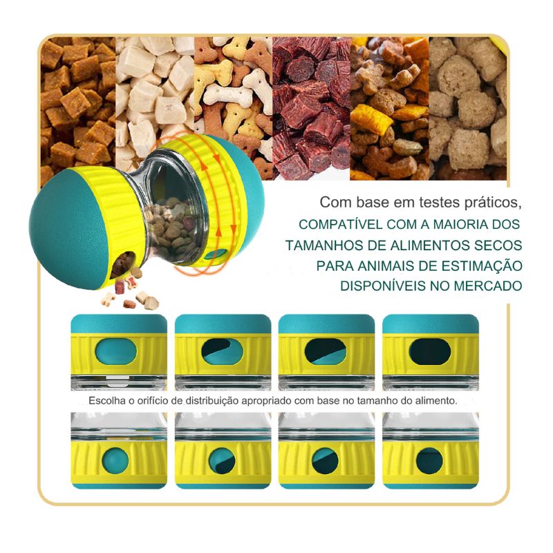 Brinquedo Interativo Pets Dispensador De Ração