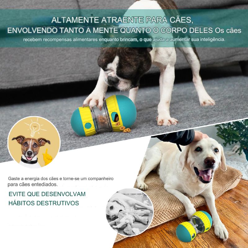 Brinquedo Interativo Pets Dispensador De Ração